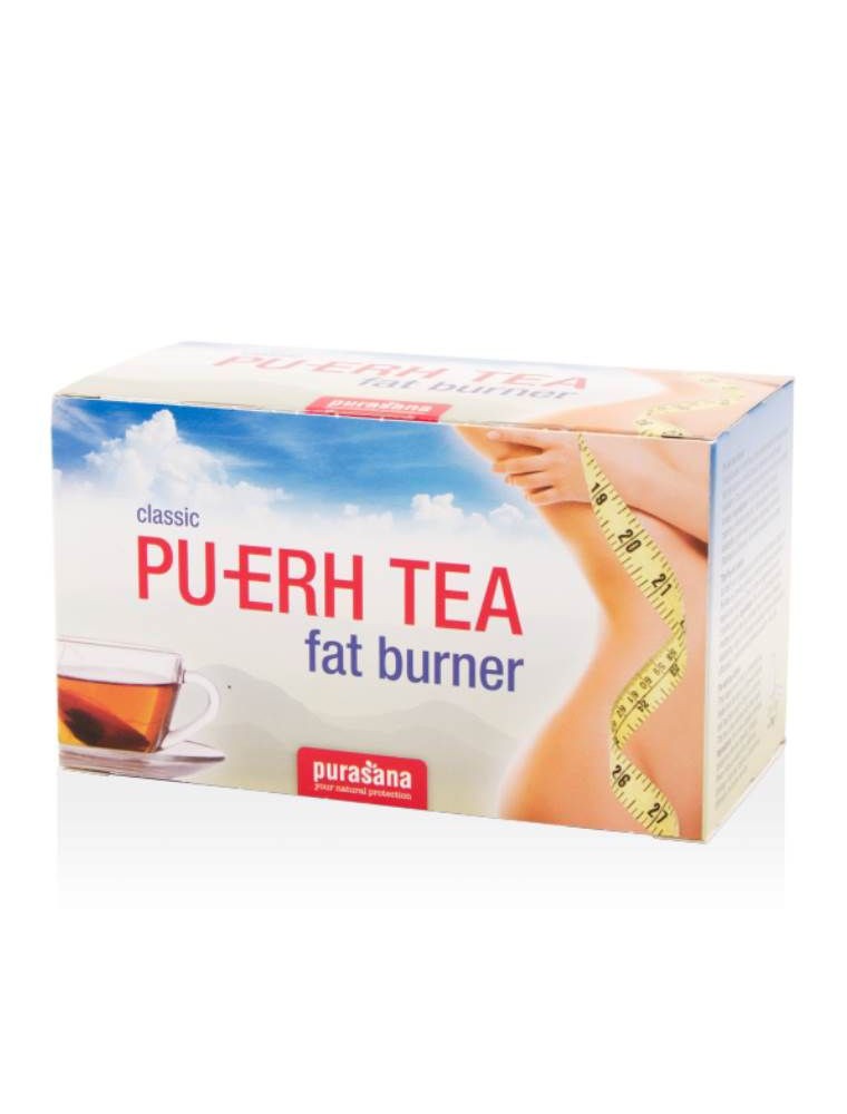 Image principale de la modale pour Pu-Erh Tea - Brûleur de graisses 20 infusettes - Purasana