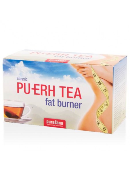 Image principale de Pu-Erh Tea - Brûleur de graisses 20 infusettes - Purasana