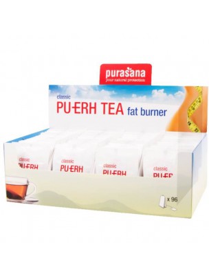 Image de Pu-Erh Tea - Brûleur de graisses 96 infusettes - Purasana via Acheter Profonde respiration - Voies respiratoires 17 sachets - Yogi