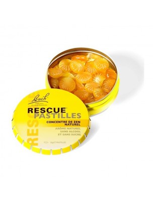 Image de Rescue Orange Pastilles - Occasional stress 50 g - Flowers of Bach Original depuis Soothing lozenges with flowers of Bach to soothe your daily life