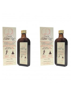 Image de Eau de Sainte Rita avec alcool - lot de 2 flacons de 250 ml pour une cure d'un mois depuis louis-herboristerie