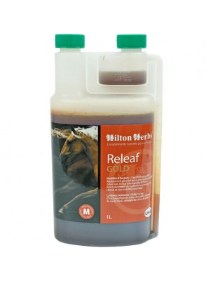 Image de Releaf Gold - Articulation et Mobilité des chevaux 1 Litre - Hilton Herbs depuis Phytothérapie pour les articulations des animaux - Achetez en ligne