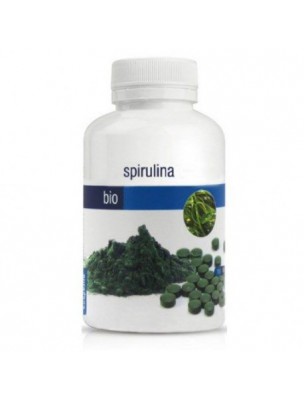 Image de Spiruline Bio - Revitalisant 180 comprimés - Purasana via Acheter Floradix Fer + plantes - Tonique 84 comprimés -