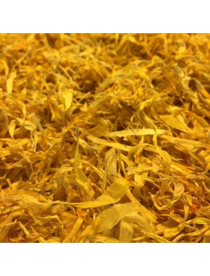 Image de Souci Bio - Pétales 50g - Tisane de Calendula officinalis L. via Souci (Calendula) Bio - 50ml - Herbiolys