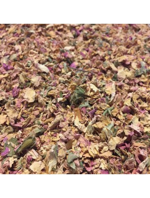 Image de Rose de Damas Bio - Pétales 50g - Tisane Rosa damascena Herrm depuis Rose de Damas Bio - Hydrolat 200 ml | Abiessence