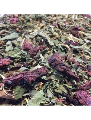 Image de Tisane Sommeil N°5 Bio Nuit Paisible - Mélange de plantes relaxantes - 100 grammes via Rooibos Bio - Thé plaisir 100g