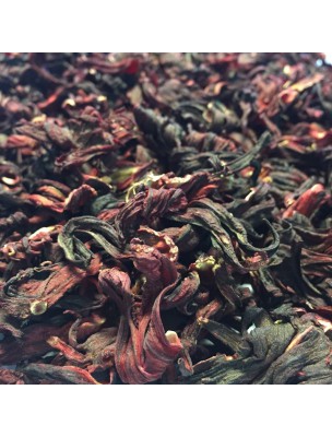 Image 16828 supplémentaire pour Hibiscus Bio - Fleur coupée 100g - Tisane d'Hibiscus sabdariffa L.