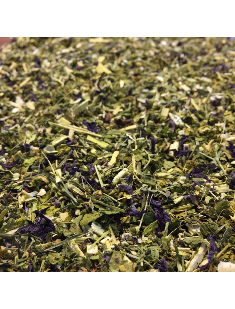 Image principale de la modale pour Mauve Bio - Feuilles coupées 100g - Tisane Malva sylvestris L.