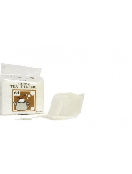 Image principale de Filtres à thé en papier pour thé en vrac - 64 filtres