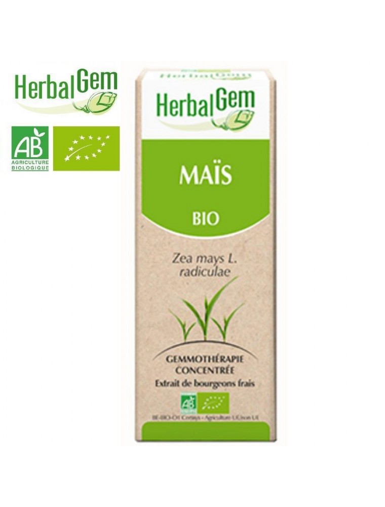 Maïs bourgeon Bio - Circulation 50 ml - Herbalgem Maïs bourgeon Bio - Circulation 50 ml - Herbalgem