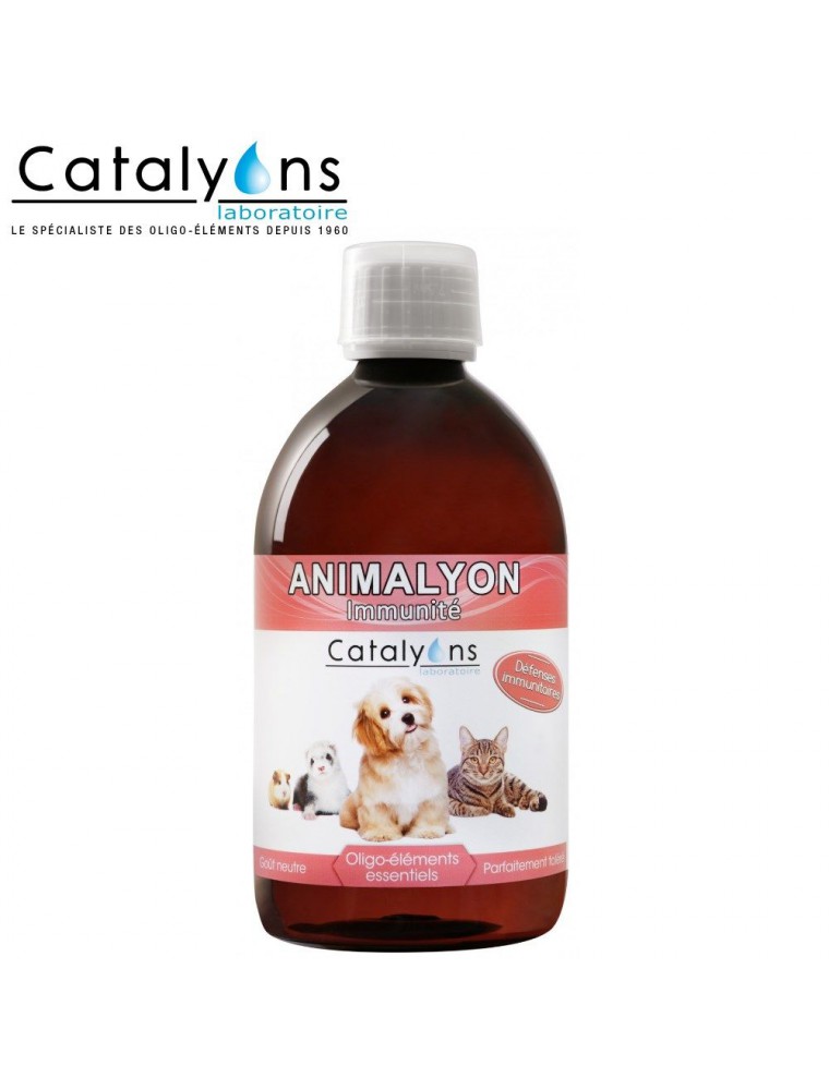 Animalyon Immunité - Forces et défenses immunitaires des animaux 500 ml - Catalyons Animalyon Immunité - Forces et défenses immunitaires des animaux 500 ml - Catalyons