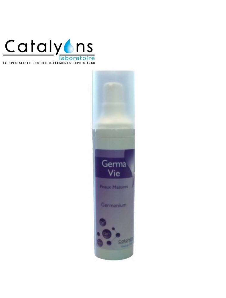 Crème Germa Vie - Peaux matures Zinc Silicium Cuivre 50 ml - Catalyons Crème Germa Vie - Peaux matures Zinc Silicium Cuivre 50 ml - Catalyons