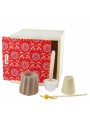 Image de Red Vegan Zero Waste Gift Set - 4 vegan skincare products Lamazuna via Buy Refillable Toothbrush - Medium Purple -