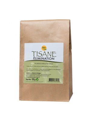 Image de Tisane Elimination - Tisane 150 grammes - Nature et Partage  depuis Mélanges de tisanes | Achetez nos tisanes en ligne!