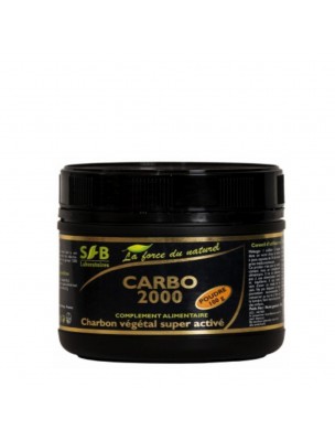 Image de Carbo 2000 - Gaz intestinaux 100 g poudre - SFB Laboratoires depuis ▷▷ Charbon Végétal Super Activé en poudre ou gélules