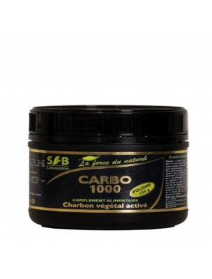 Image de Carbo 1000 - Intestinal Gas 150 g powder - SFB Laboratoires depuis Natural and super activated charcoal