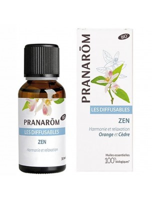 Image de Zen - Relaxation Les Diffusables 30 ml - Pranarôm depuis Synergies of relaxing essential oils