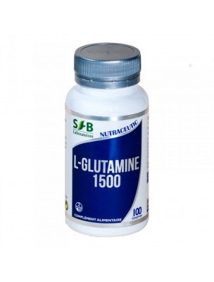 Image de L-Glutamine 1500 mg - Sportifs et Intestins 100 comprimés - SFB Laboratoires via Sport Smoothie Bio - Purasana