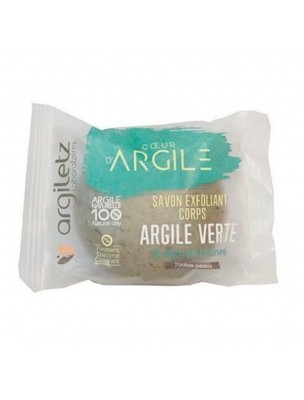 Image de Purifying Soap - Green Clay, Cologne Fragrance, 100g Argiletz depuis Natural clay soaps for your skin