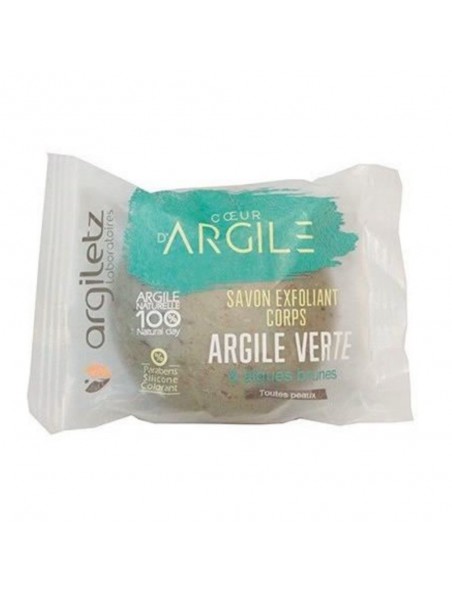 Image principale de Savon purifiant - Argile verte, parfum Cologne, 100g - Argiletz