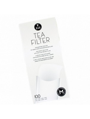 Image de Paper Tea Filters for loose tea - Size M - 100 filters depuis Paper filters for your infusions
