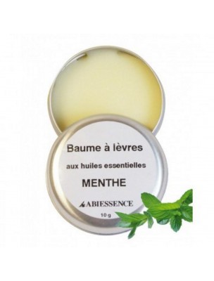 Image de Lip Balm Mint - Essential Oils 10 g - Wild Ferns Abiessence depuis Pure and natural beeswax