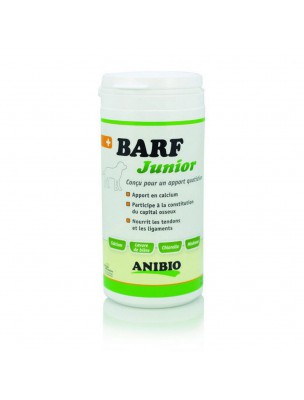 Image de Barf Junior - Vitamines pour chiots 300 g - AniBio via Propolis Bio - Défenses Chiens Chats Biofloral - Floralpina