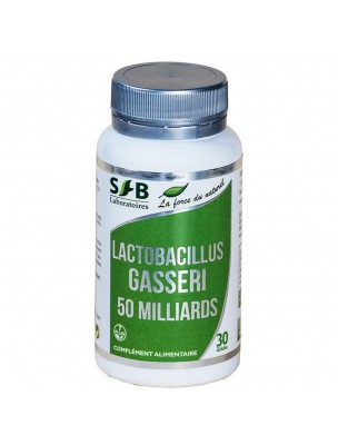 Image de Lactobacillus Gasseri 50 milliards - Probiotique 30 gélules - SFB Laboratoires via Salicaire - Diarrhées et Circulation 50 ml - Herbiolys