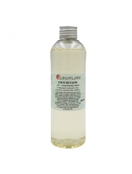 Coco bétaïne - Co-tensioactif moussant & nettoyant 100ml - Bioflore Coco bétaïne - Co-tensioactif moussant & nettoyant 100ml - Bioflore