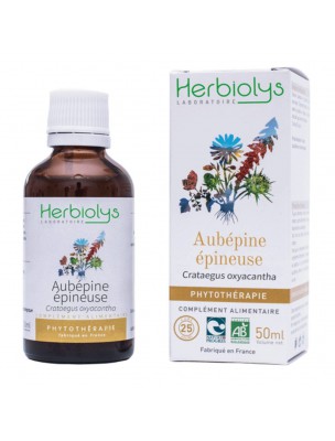 Image de Aubépine épineuse - Stress et Anxiété Teinture-mère Cratraegus oxycantha 50 ml - Herbiolys depuis Achetez nos teintures-mères de qualité supérieure - Livraison gratuite