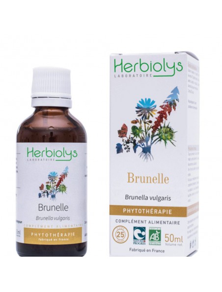Image principale de Brunelle - Sang et Peau -Teinture-mère Prunella vulgaris 50 ml - Herbiolys