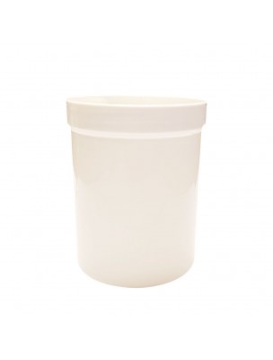 Image de Pot plastique blanc vissant avec couvercle - 250 ml depuis Pilon en porcelaine 150mm