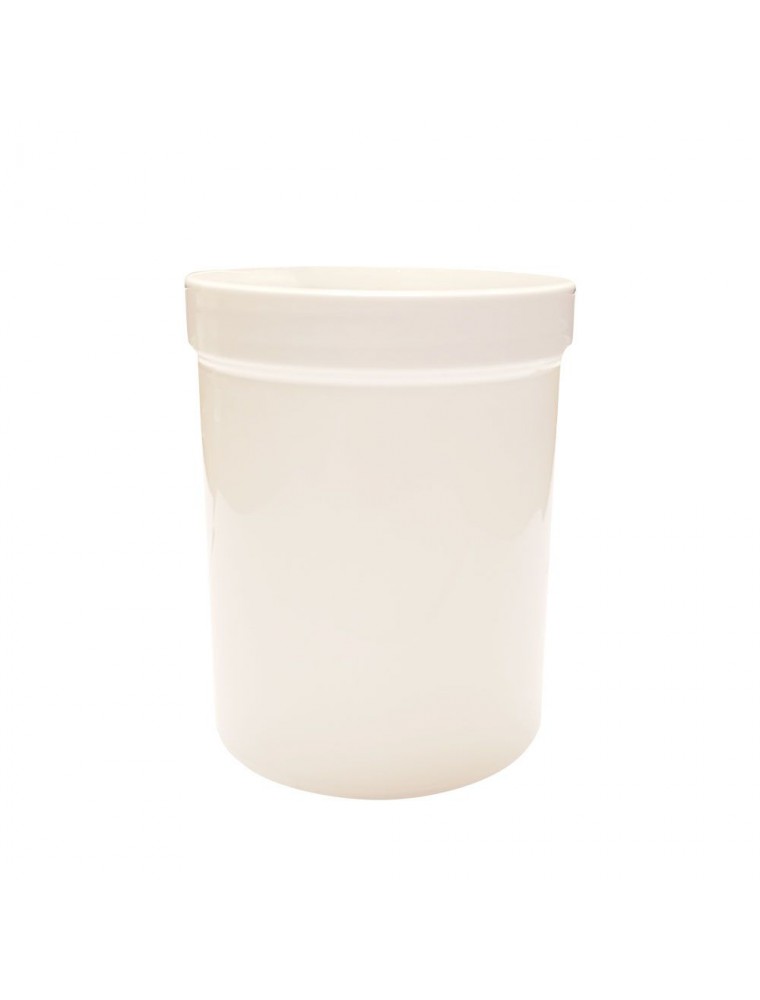 Image principale de la modale pour Pot plastique blanc vissant avec couvercle - 250 ml