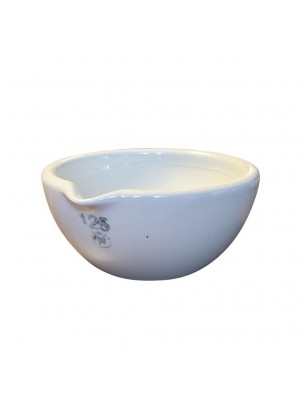 Image de Mortier en porcelaine intérieur rodé 400 ml de 125 mm via Gélules vides Taille 00 - 60 gélules de la marque X