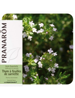 Image de Thym à feuilles de sarriette - Huile essentielle Thymus satureioides 10 ml - Pranarôm depuis Résultats de recherche pour "Thym à thymol B"