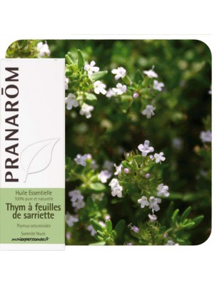 Image de Thym à feuilles de sarriette - Huile essentielle Thymus satureioides 10 ml - Pranarôm depuis Résultats de recherche pour "L'Aromathérapie"