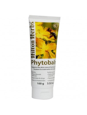 Image de Phytobalm - Crème cicatrisante - Chiens, Chats et Chevaux 100 g - Hilton Herbs via AniBio - Fell-Complex 4 Bio - Huiles végétales vierges Bio Animaux