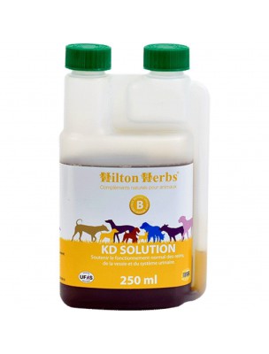 Image de KD solution - Dogs' Urinary System 250 ml - Hilton Herbs depuis Balance and renal support for your pet