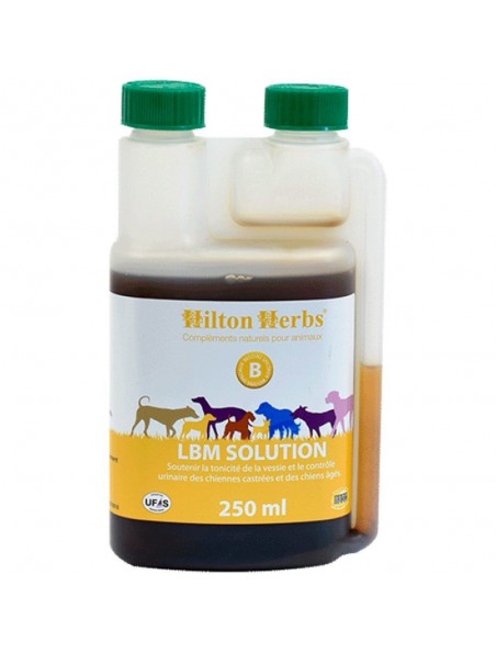 LBM solution - Incontinence des  Chiens 250 ml - Hilton Herbs