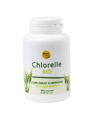 Image de Chlorella Organic - Protein and Vitamin B12 300 tablets - Nature et Partage depuis Buy the products Nature et Partage at the herbalist's shop Louis