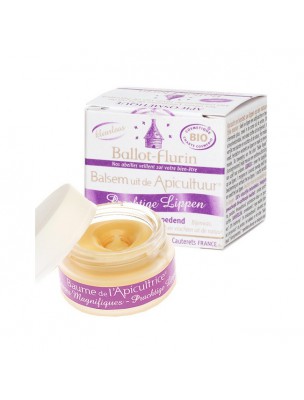 Image de Magnificent Lips - Satin and Protected 15 ml Balm - Ballot-Flurin depuis Lip care with active ingredients from the hive