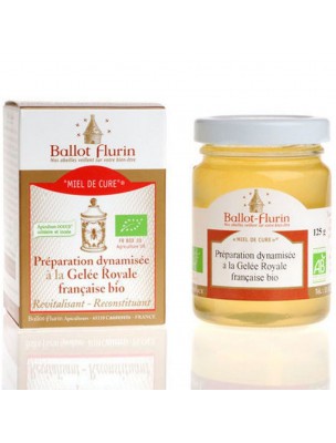 Image de Préparation dynamisée à la Gelée Royale française Bio - Revitalisant 125 g - Ballot-Flurin via Propolis Compositum Bio - Immunité 50 ml - Alphagem