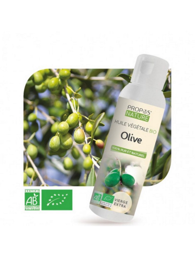 Olive Bio - Huile végétale d'Olea europaea 100 ml - Propos Nature Olive Bio - Huile végétale d'Olea europaea 100 ml - Propos Nature