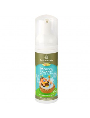 Mousse lavante du petit Rucher Bio - Cheveux, visage et corps des bébés 150 ml - Ballot-Flurin