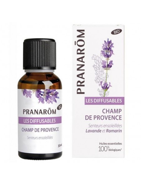 Achetez Champ de Provence - Senteurs ensoleillées Les Diffusables 30ml - Pranarôm à l'herboristerie Louis Image principale de Champ de Provence - Senteurs ensoleillées Les Diffusables 30ml - Pranarôm