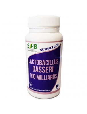 Image de Lactobacillus Gasseri 100 milliards - Probiotique 30 gélules - SFB Laboratoires depuis Achetez les produits SFB Laboratoires à l'herboristerie Louis
