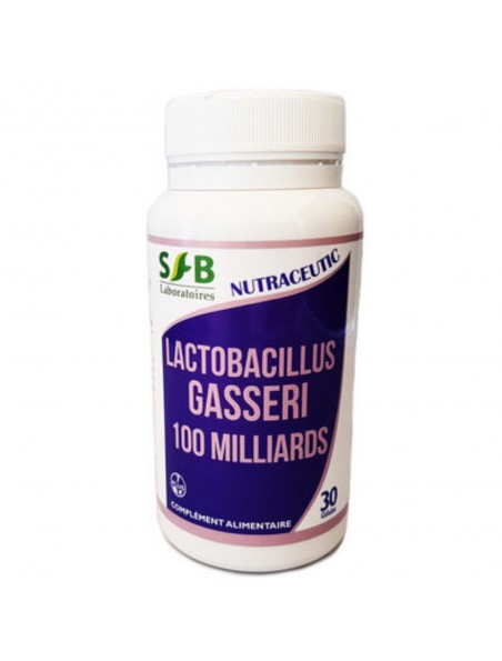 Lactobacillus Gasseri 100 milliards - Probiotique 30 gélules - SFB Laboratoires Lactobacillus Gasseri 100 milliards - Probiotique 30 gélules - SFB Laboratoires