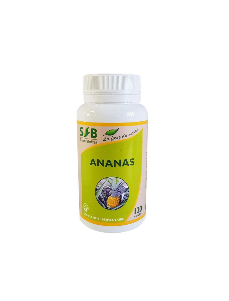 Image principale de la modale pour Ananas 250 mg - Minceur 120 gélules - SFB Laboratoires