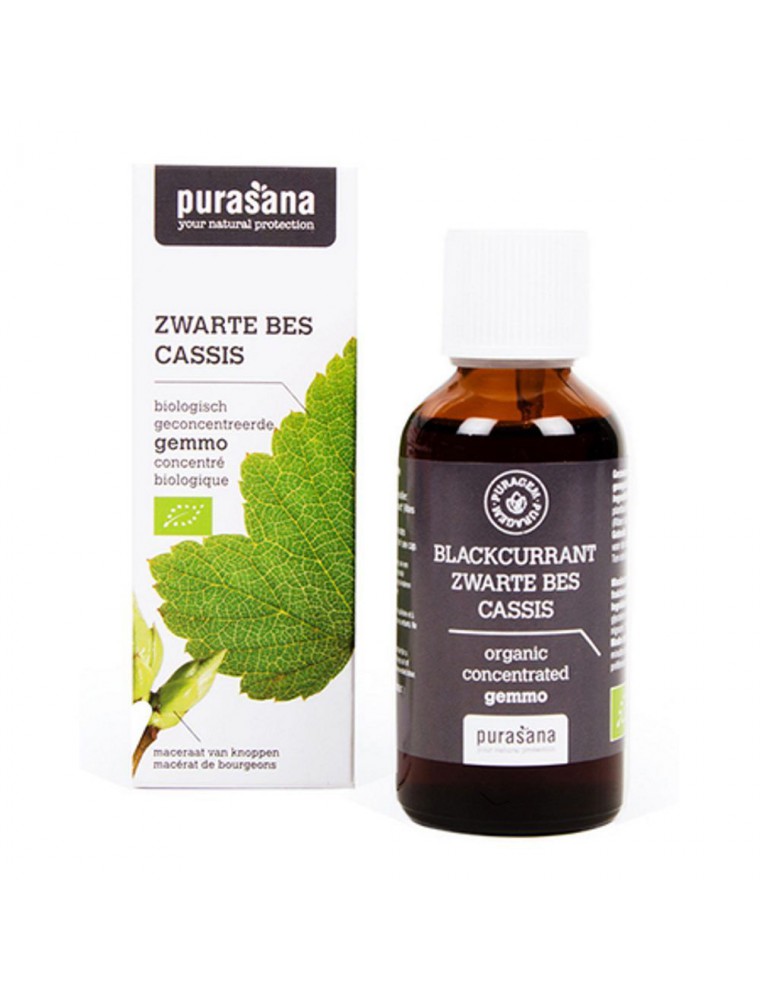 Puragem Cassis Bio - Articulations et allergies 50 ml - Purasana Puragem Cassis Bio - Articulations et allergies 50 ml - Purasana