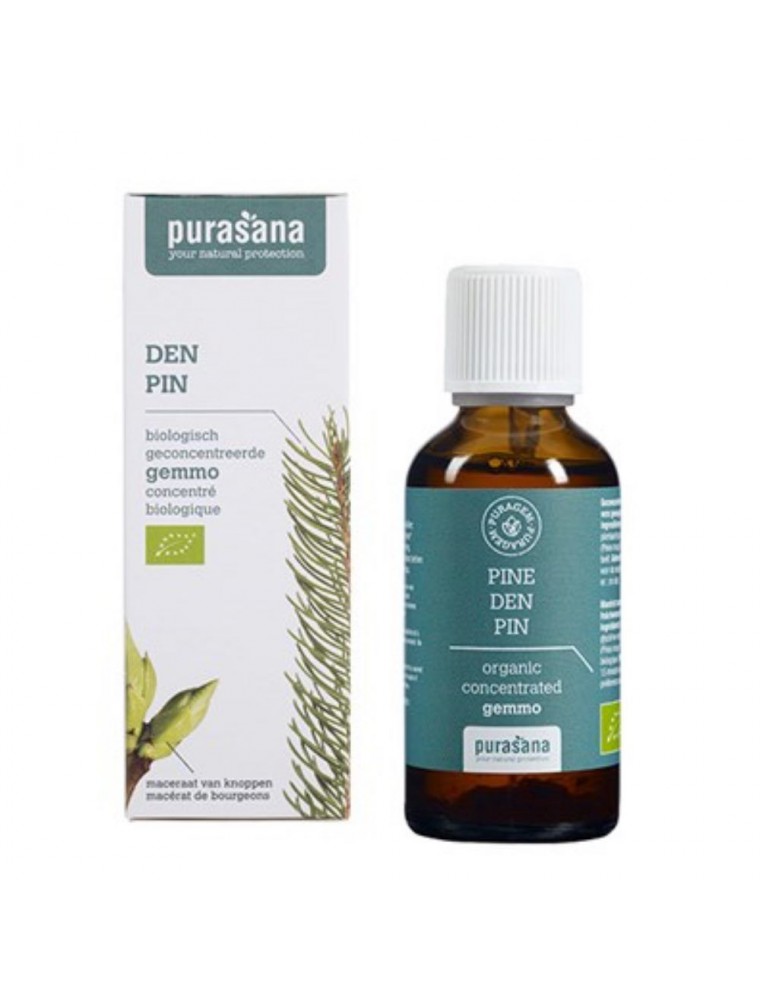 Image principale de la modale pour Puragem Pin Bio - Articulations et Immunité 50 ml - Purasana